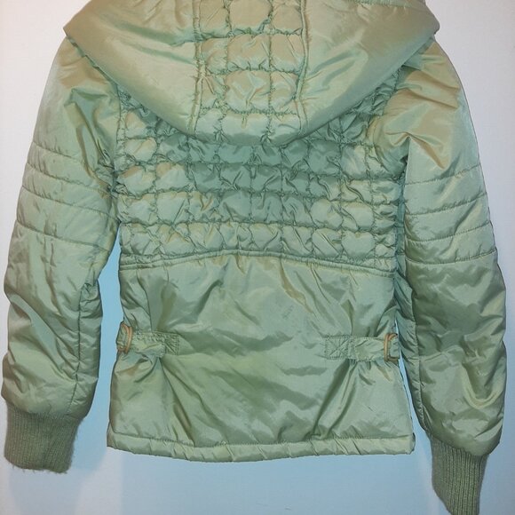 Taxijeans quilted pale green jacket - Picture 2 of 6